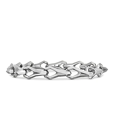 David Yurman Men's Sterling Silver Chain Angled Link Bracelet