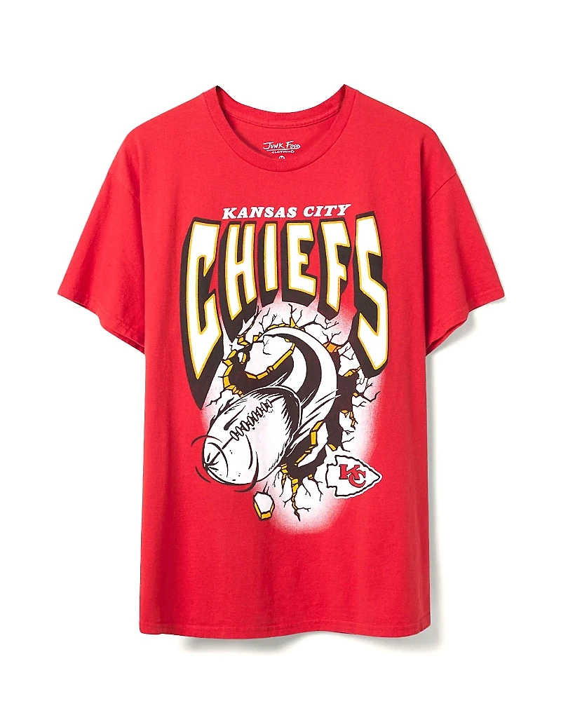 Junk Food Clothing Unisex Nfl Kansas City Chiefs Breakthrough Flea Market Tee