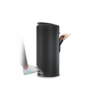 Arc Liter Slimline Pedal Trash Can With Liner Pocket