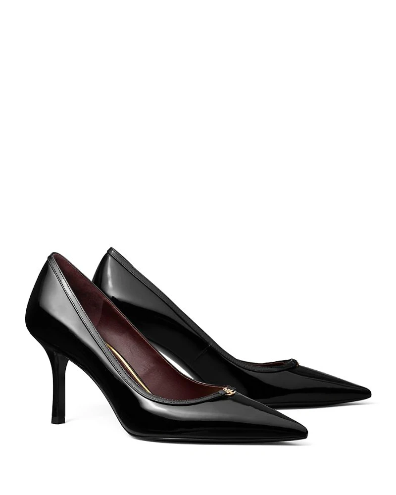 Women's Double T Buckle Pumps