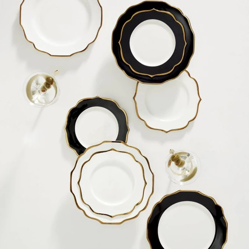 Contempo Luxe Dinner Plates, Set of 4