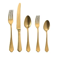 Posate Gold 5-Piece Place Setting