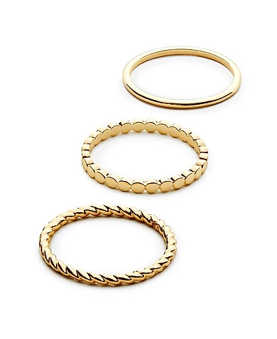 Ana Luisa Gold Ring Set - Adrianna