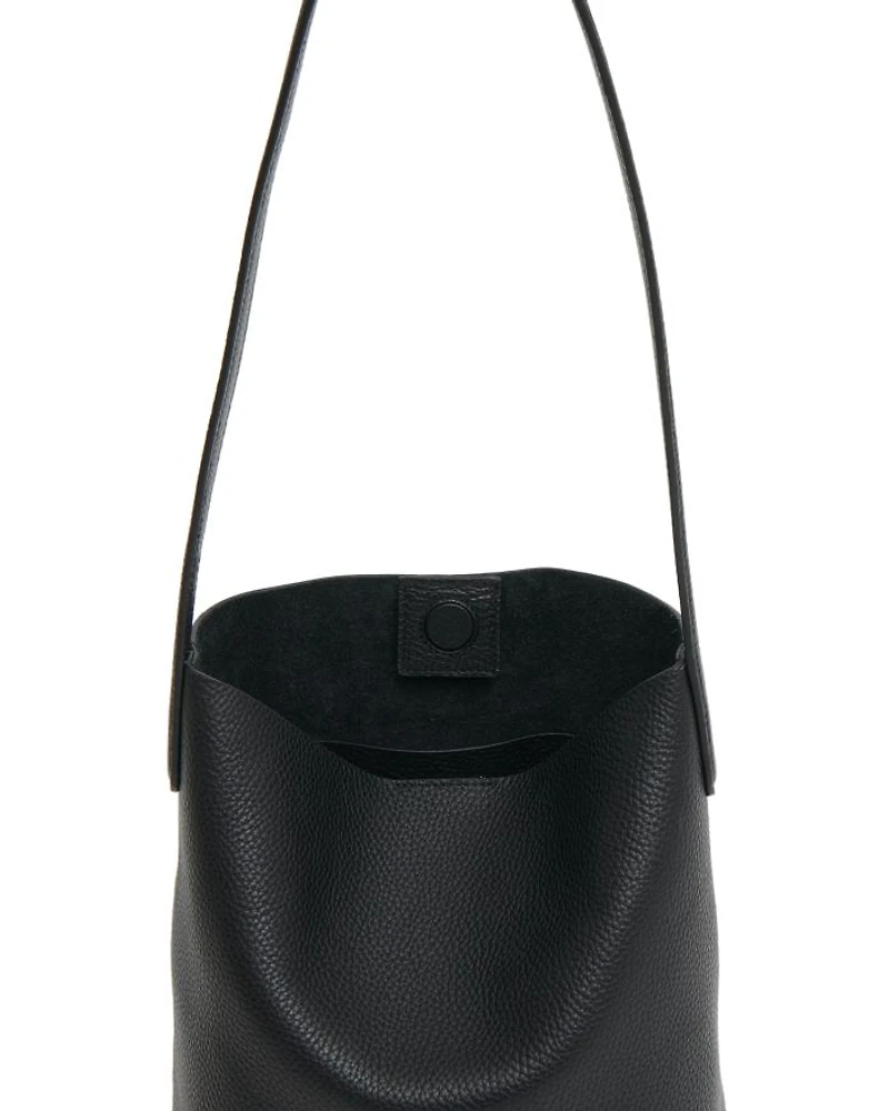 Mini Everyday Cabas Leather Shoulder Bag