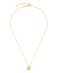 Cadar 18K Yellow Gold Cadar B Home Diamond Star of David Pendant Necklace, 20-23