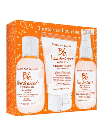 Travel Size Hydrating + Frizz Reducing Hair Set ($48 value)
