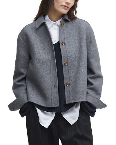 Emery Wool Blend Overshirt