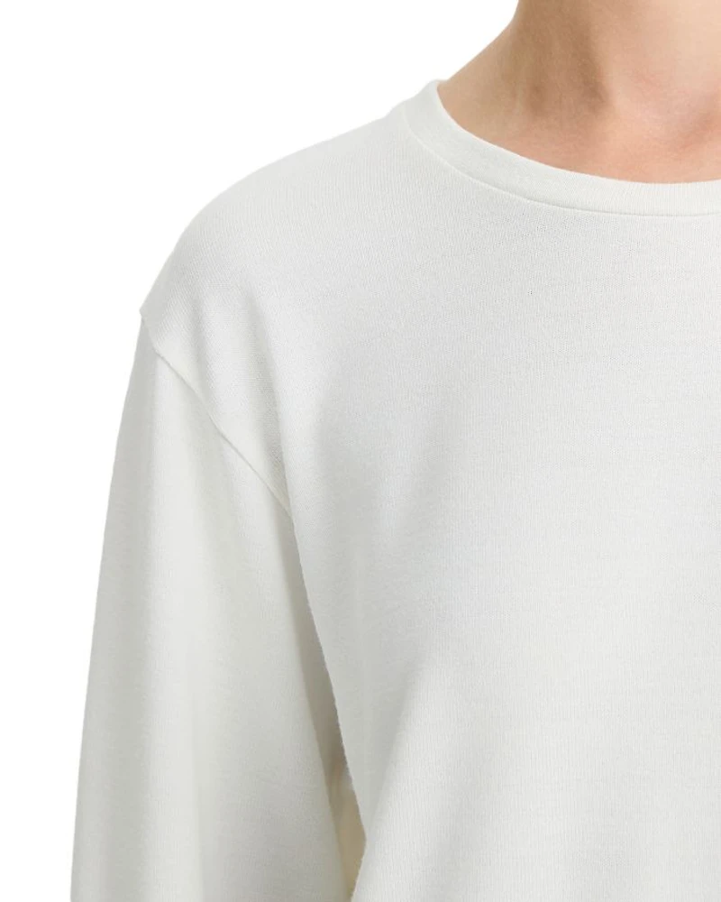 Relaxed Long Sleeve Crewneck Tee