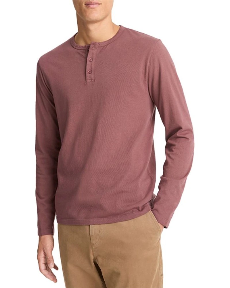 Garment Dyed Henley
