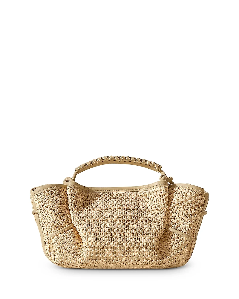 Hereu Arta Mini Raffia Crossbody