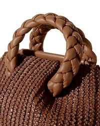 Bombom M Raffia Crossbody