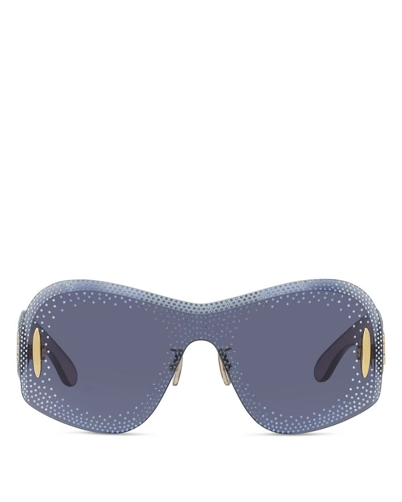 Anagram Blue Mask Sunglasses, 144mm