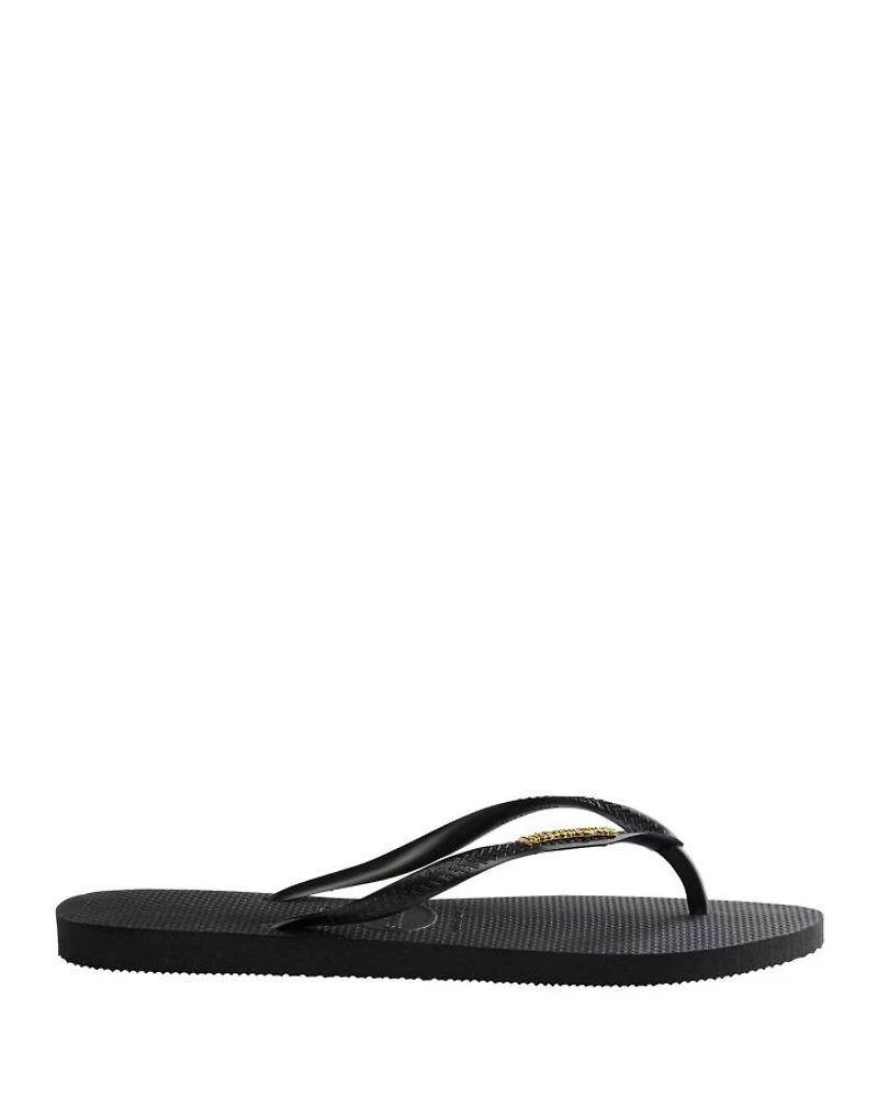 Women's Slim Logo Flip Flop Sandals
