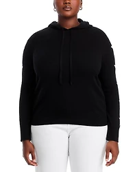Cashmere Star Sleeve Hoodie Sweater - Exclusive