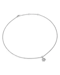 Star of David Pendant Necklace in Sterling Silver with Diamonds