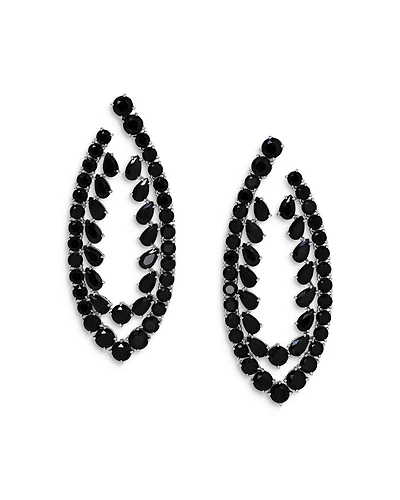 Starlet Stone Drop Front to Back Earrings