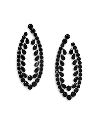 Nadri Starlet Stone Drop Front to Back Earrings