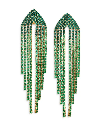 Nadri Starlet Cascading Stone Statement Earrings