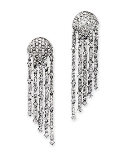 Bloomingdale's Fine Collection Diamond Linear Fringe Drop Earrings