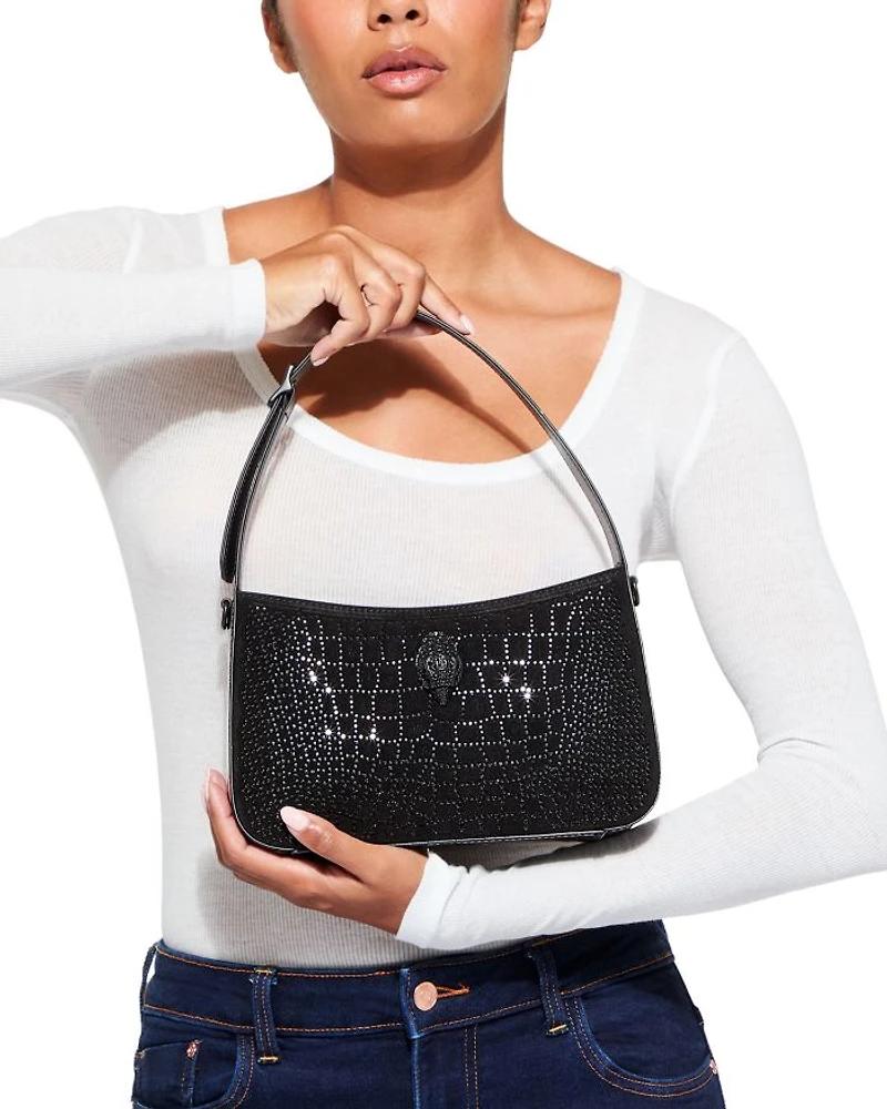 Suede Bond Shoulder Bag