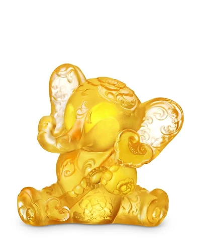 Crystal Elephant Sculpture, Lucky Little Elephant