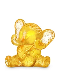 Crystal Elephant Sculpture, Lucky Little Elephant