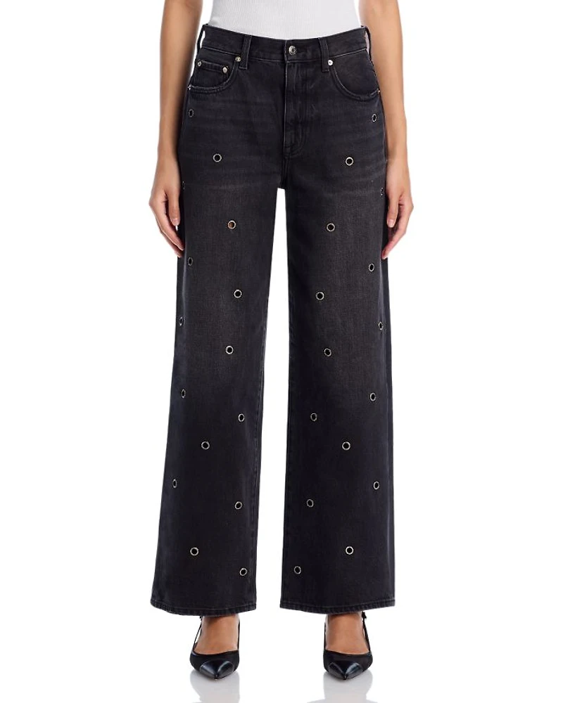 Hendrix High Rise Baggy Jeans Glamour