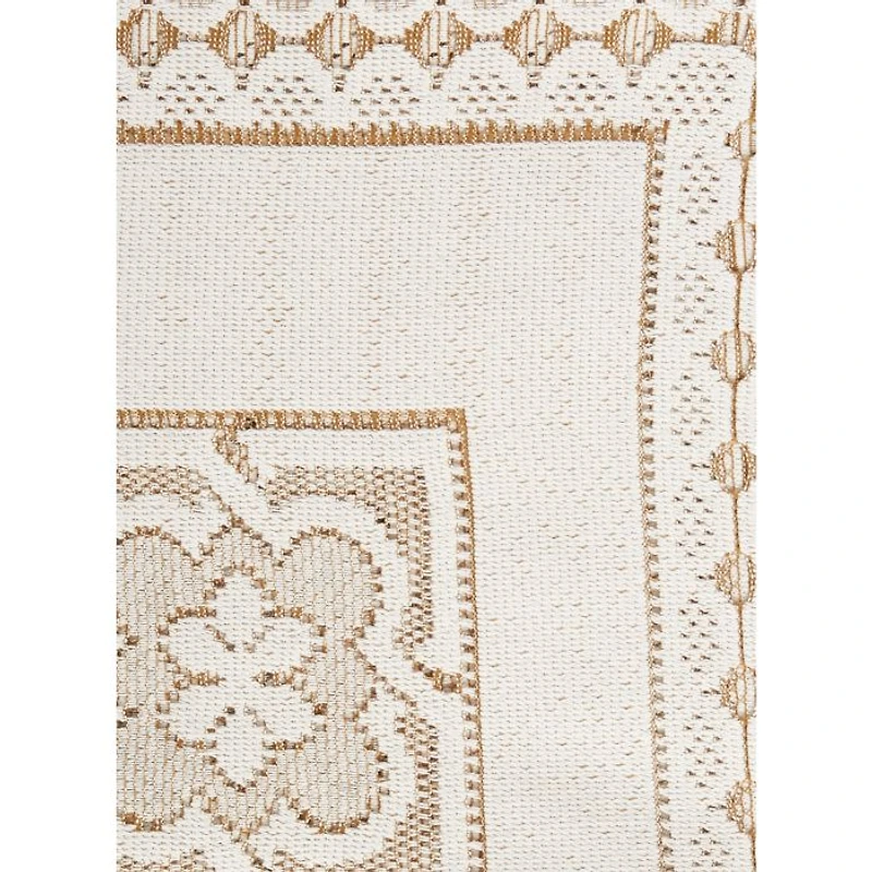 Embroidered Lacey Medium Tablecloth, 70" x 110"