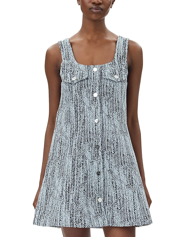 Ganni Printed Mini Dress