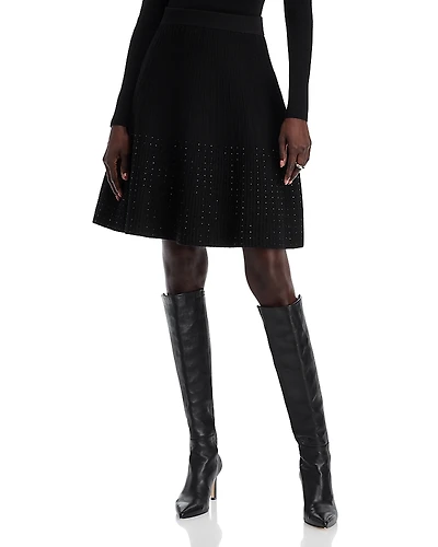 T Tahari Pull On Flare Skirt