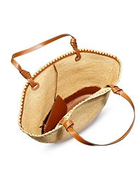Squillo Large Raffia Tote