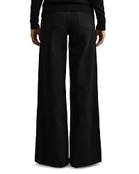 Ameria Wide Leg Jeans Black