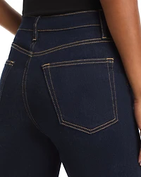 Le Sleek Straight High Rise Cropped Jeans Stargirl