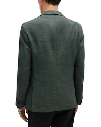 Hanry Stretch Hopsack Unstructured Slim Fit Sport Coat