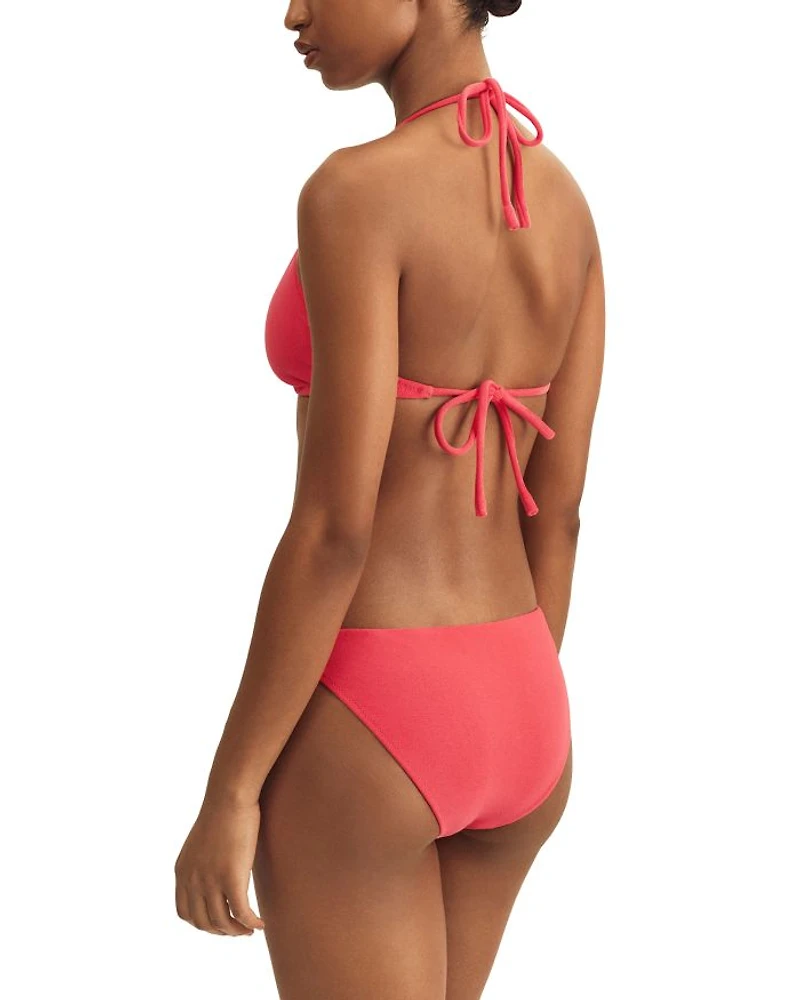 Halter Triangle Bikini Top