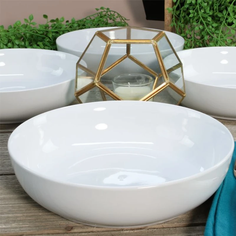 White Porcelain Whatever Bowls, Set of 4