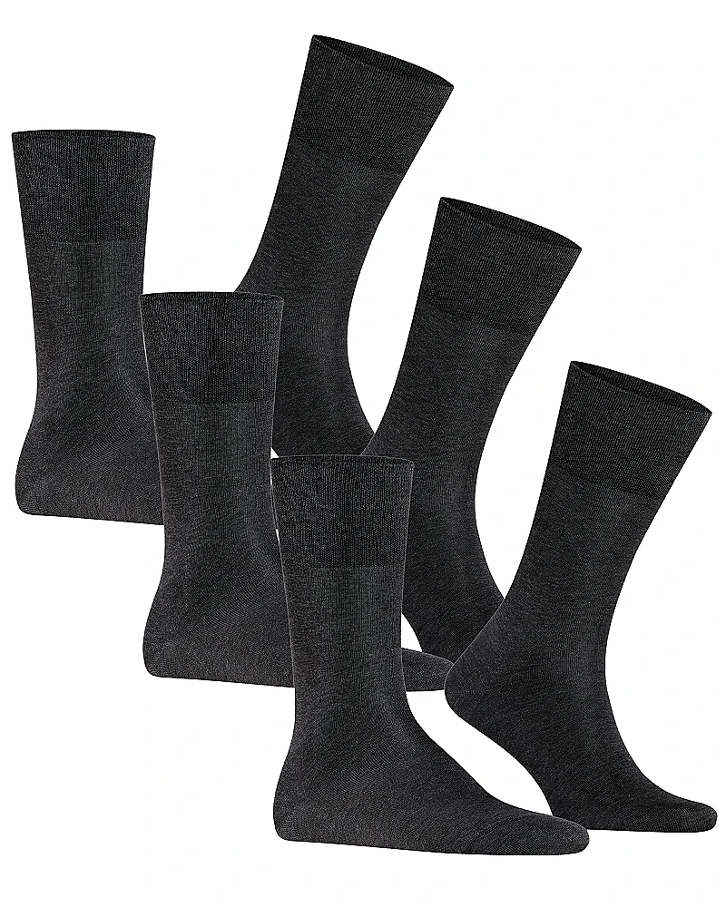 Falke Tiago Cotton Blend Solid Crew Socks