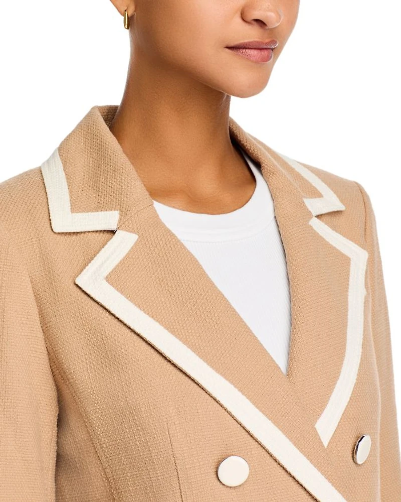 Edison Dickey Border Trim Jacket