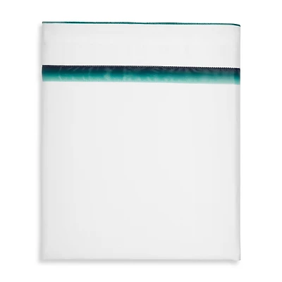 Amalia Home Collection Lagos Gradient Egyptian Cotton Sateen Flat Sheet, Queen