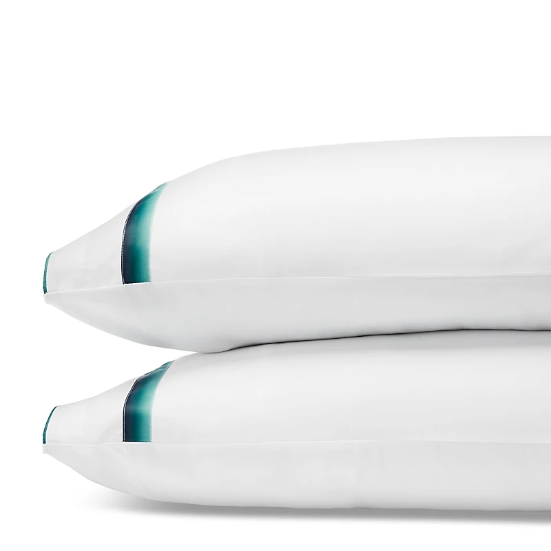 Amalia Home Collection Lagos Gradient Egyptian Cotton Sateen Pillowcase, King