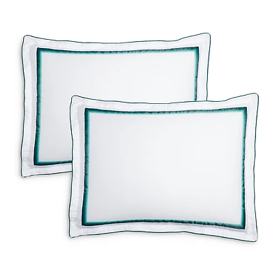 Amalia Home Collection Lagos Gradient Egyptian Cotton Sateen Standard Sham, Pair