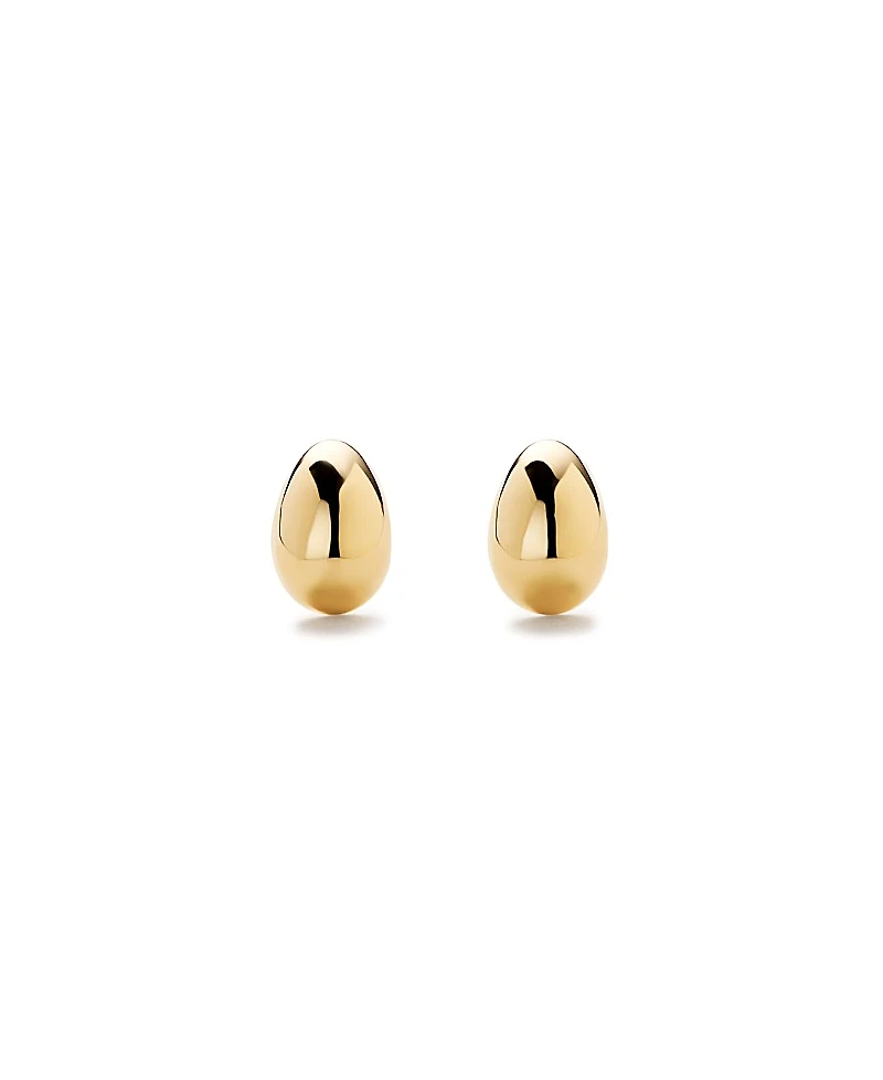 Ana Luisa Gold Stud Earrings - Gold Mini Teardrop Studs