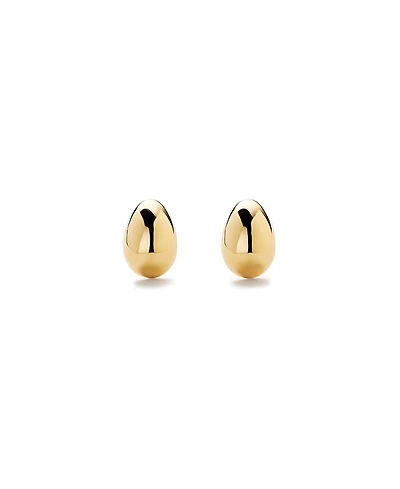 Ana Luisa Gold Stud Earrings - Gold Mini Teardrop Studs