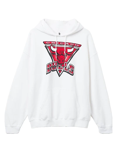Junk Food Clothing Unisex Nba Chicago Bulls Triangle Hoodie