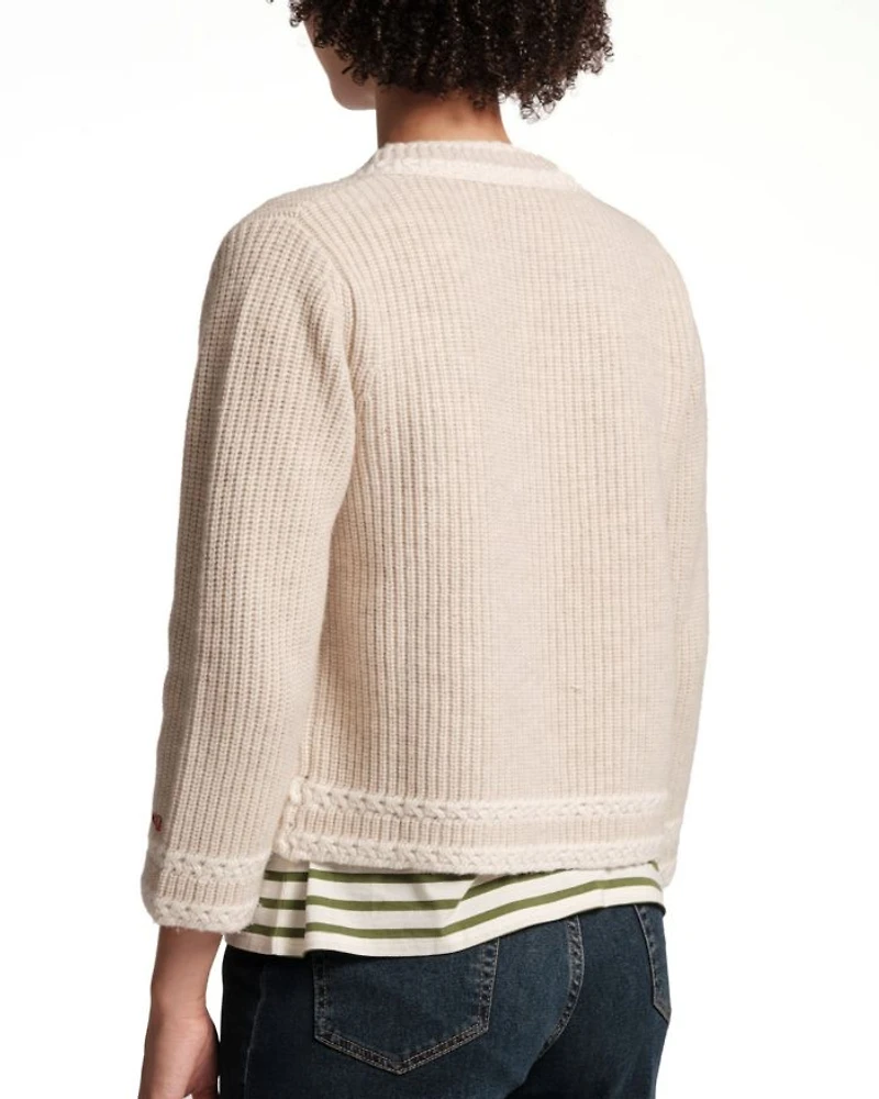 Border Flower Cardigan