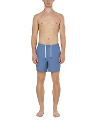Calder Cotton & Nylon Regular Fit 6" Swim Trunks