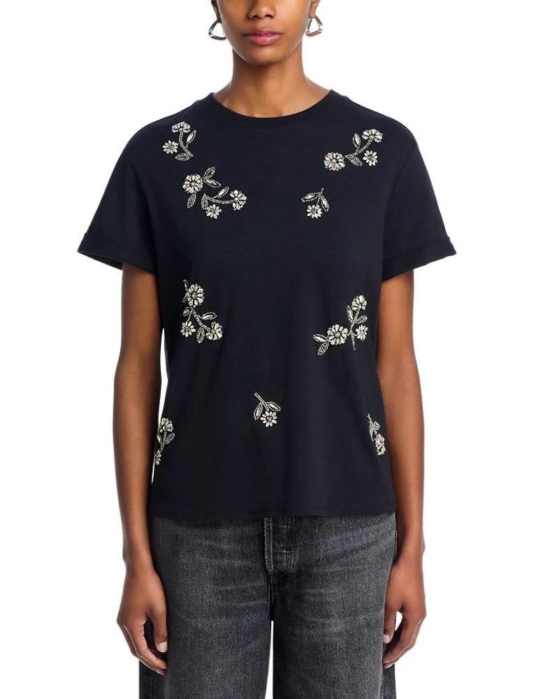 Bree Rhinestone Tee