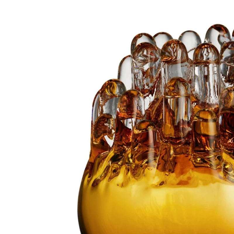 Polar Medium Amber Votive