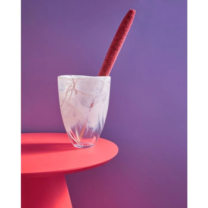 Contrast Vase, White