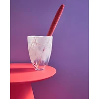 Contrast Vase, White